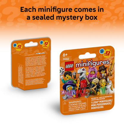 LEGO Minifigures Series 29 6 Pack - Mystery Box Multipack - Birthday Party Favors for Boys & Girls, Ages 6+ - Goodie Bag Stuffers for Kids - 66814 - Available at All In One Marketplace Canada