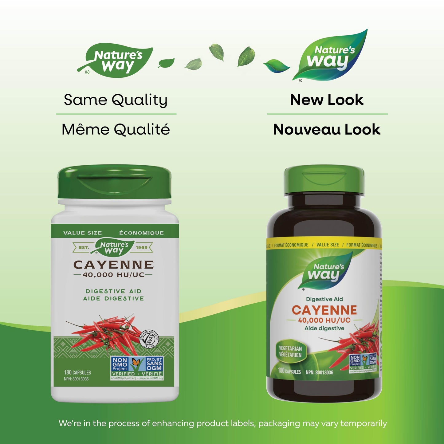 Nature’s Way Cayenne 40,000 HU – Herbal Digestion & Peripheral Circulation Supplement – Cayenne Pepper Capsules – Vegetarian, Non-GMO – 180 Capsules Nature's Way