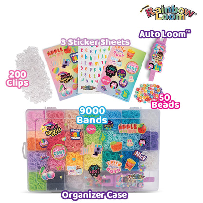 Rainbow Loom 9000 Bands AutoLoom Creation Case - DIY Jewelry Making Kit