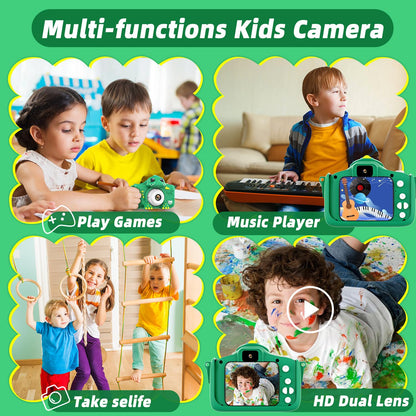 Kids Camera for 3-8 Girls Boys Toddlers Childrens 32GB Card Digital Selfie 🍁 All In One Marketplace Canada