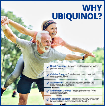CanPrev Ubiquinol 100mg with MCT Oil, 60 Softgels, 2-Month Supply, CoQ10 Supplement for Heart & Cardiovascular Support, Enhanced Absorption, Non-GMO & Gluten Free, Coenzyme Q10 for Energy & Vitality - Available at All In One Marketplace Canada