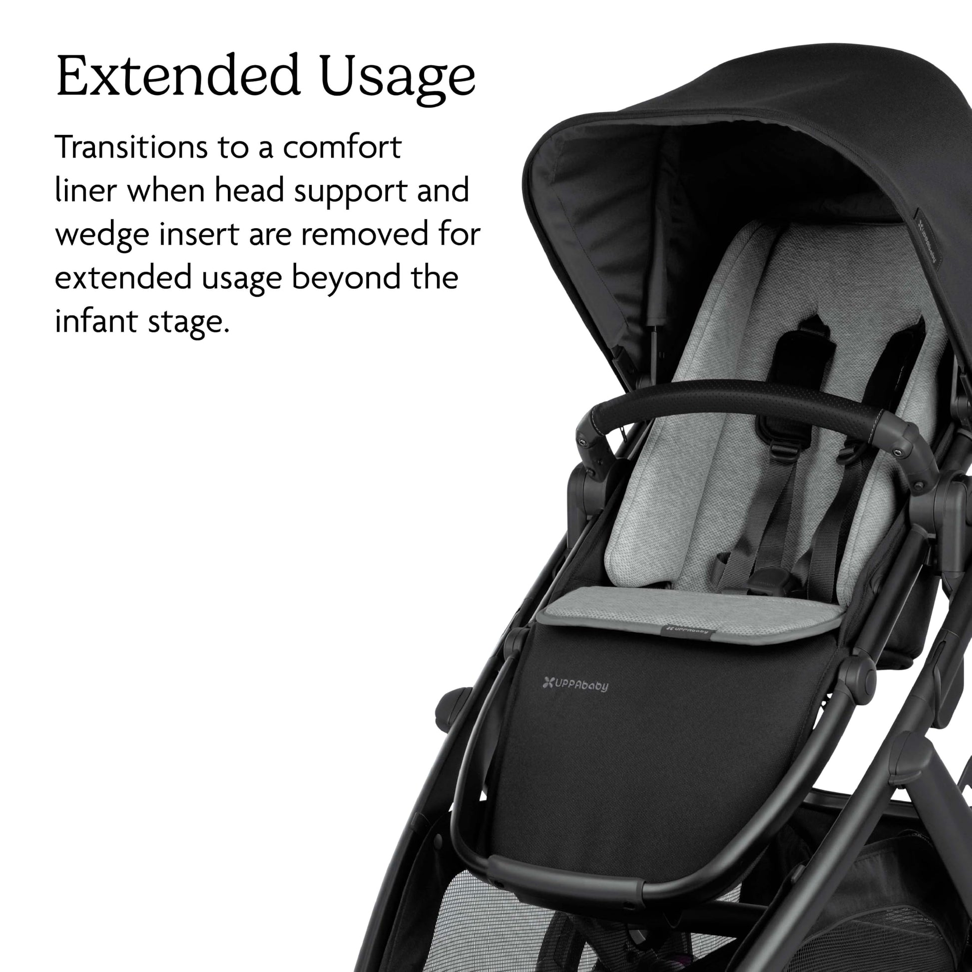 UPPAbaby Infant Snug Seat/Compatible with Vista and Cruz Strollers / 2 in 1 Newborn to Toddler Comfort Insert UPPAbaby