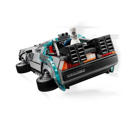 LEGO Speed Champions Time Machine from Back to The Future Building Toy for Kids - Pretend Play & Display Car Toy W/2 Build Modes for Boys & Girls, Ages 9+ - Gift Ideas for Birthdays & Fans - 77256