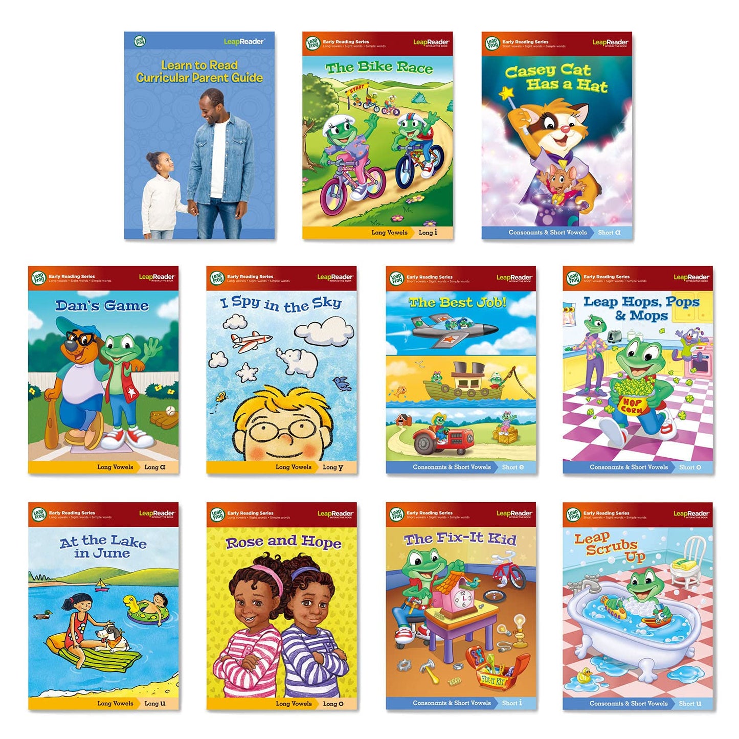 LeapFrog LeapReader Learn-to-Read 10-Book Mega Pack (English Version) LeapFrog