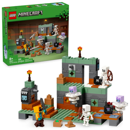 LEGO Minecraft The Trial Chamber Building Toy - Gamer Playset for Kids, Girls and Boys, Ages 8+ - Includes Shadow Hoodie Minifigure for Pretend Play - Birthday Gift Idea - 21271 LEGO