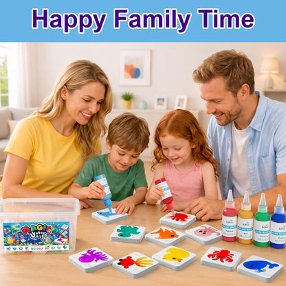 Kiditos Magic Water Elf Toy Kit–Squishies for Kids, 20 Gels & 10 Molds, Magic Gel Water Pets Sensory Toy, Fun DIY Craft Kit，Party Favors, Birthday & Christmas Gifts for Kids Ages 3+ 🍁 All In One Marketplace Canada