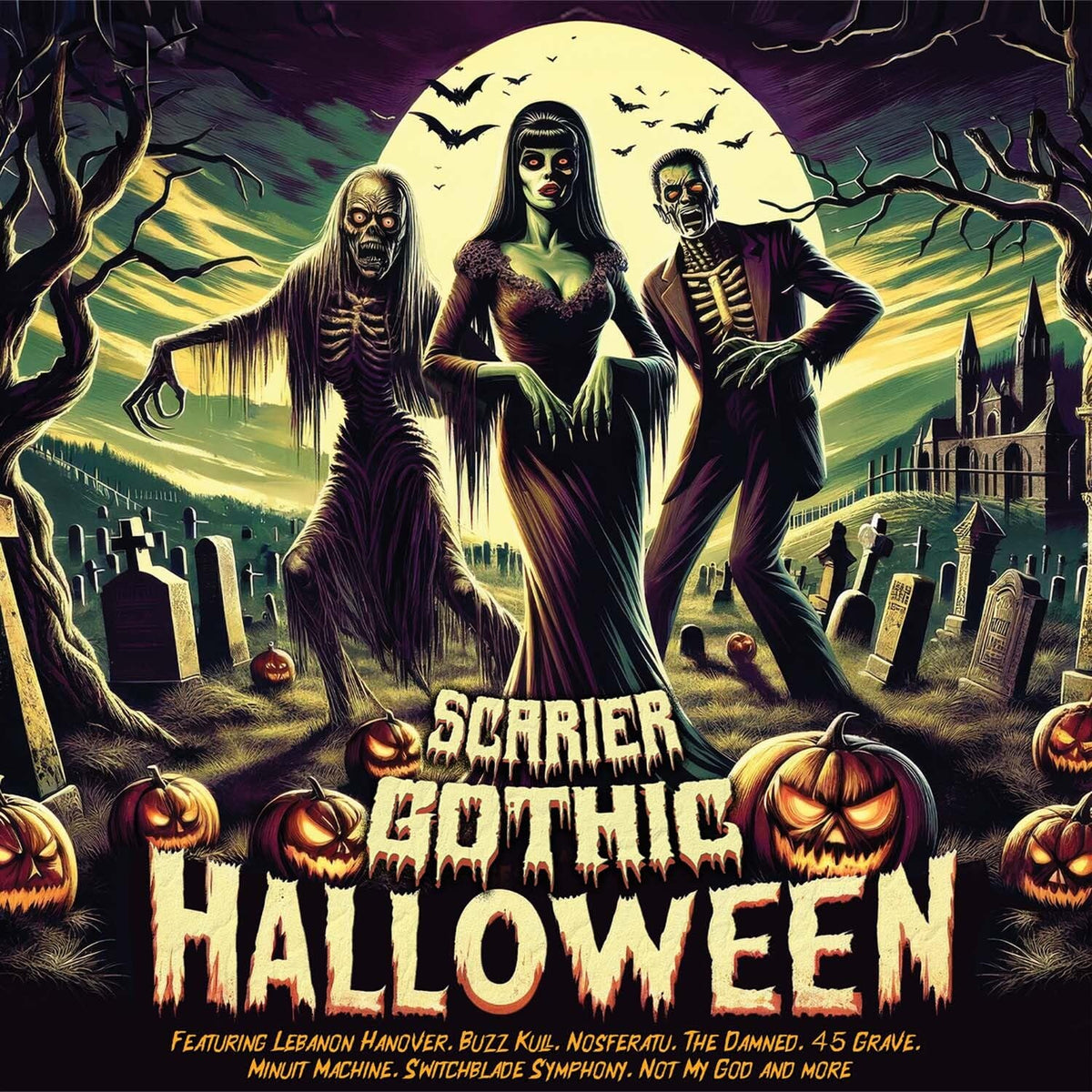 Scarier Gothic Halloween (Artistes variés) (Vinyle)