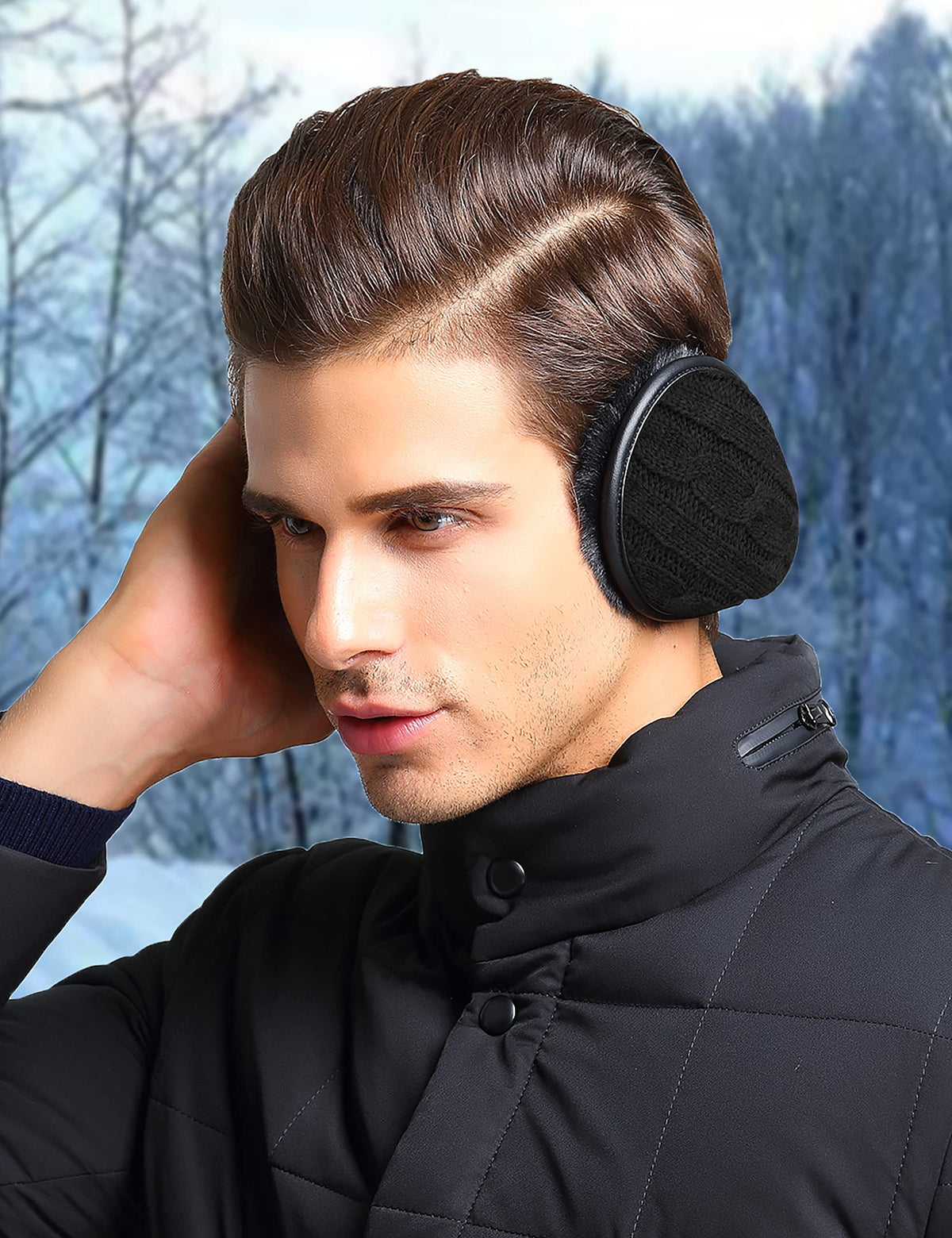 Foldable Ear Warm Earmuffs Earwarmer Wrap Winter Cold Protective Headwear 🍁 All In One Marketplace Canada