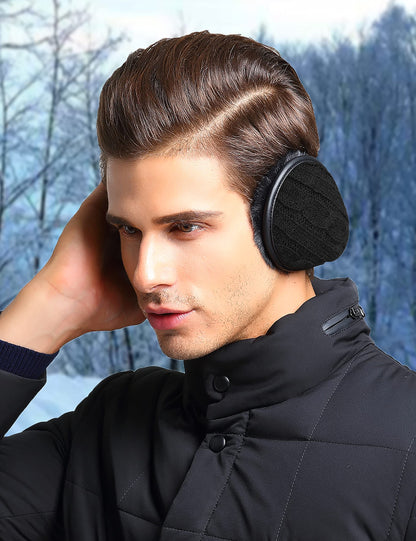 Foldable Ear Warm Earmuffs Earwarmer Wrap Winter Cold Protective Headwear 🍁 All In One Marketplace Canada