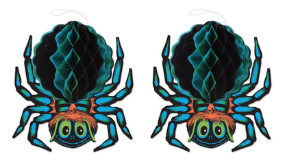 Vintage Halloween Tissue Spider - Pack of 2