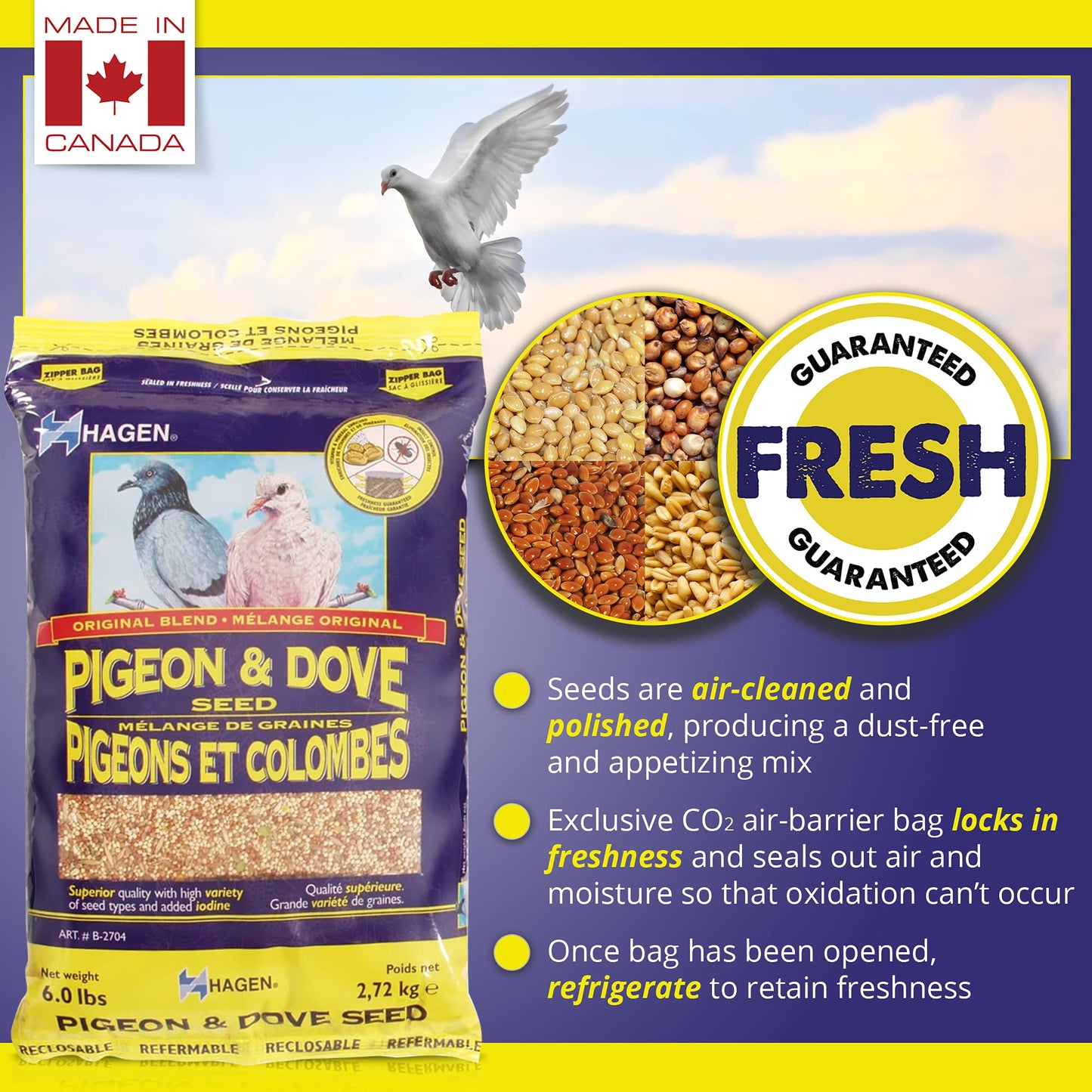 Hagen Pigeon and Dove Staple VME Seeds, 6-Pounds 🍁 All In One Marketplace Canada
