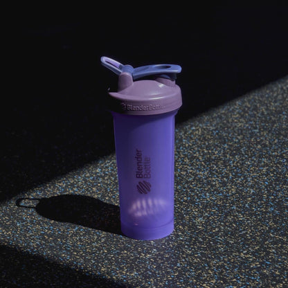 BlenderBottle Classic V2 Shaker Bottle Perfect for Protein Shakes and Pre Workout, 28oz, Full Color Purple