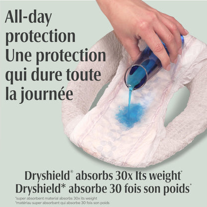 Depend FIT-FLEX Adult Incontinence Underwear for Women, Maximum Absorbency, L, Blush, 28 Count