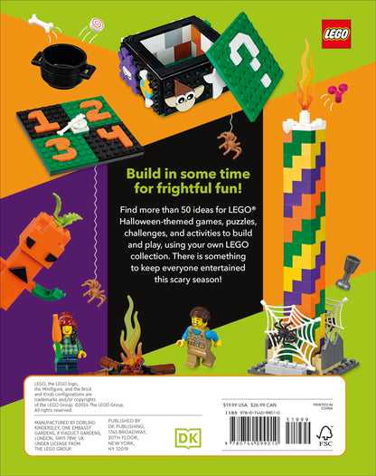 The LEGO Halloween Games Book: Ideas for 50 Games, Challenges, Puzzles, and Activities