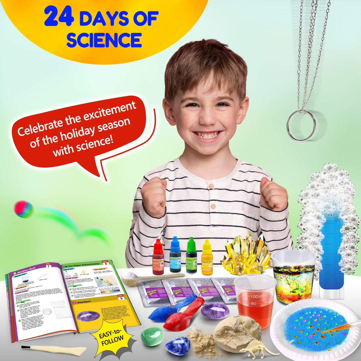 UNGLINGA Science Advent Calendar 2026 for Kids 24 Days S.T.E.M Experiments 🍁 All In One Marketplace Canada