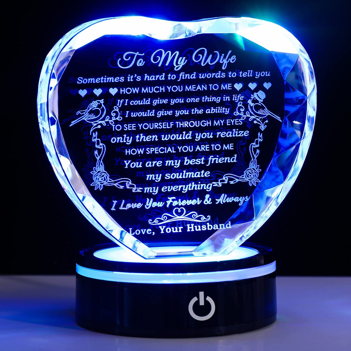YWHL Gifts for Wife I Love You Gift Idea for Wedding Anniversary & Birthday 🍁 All In One Marketplace Canada