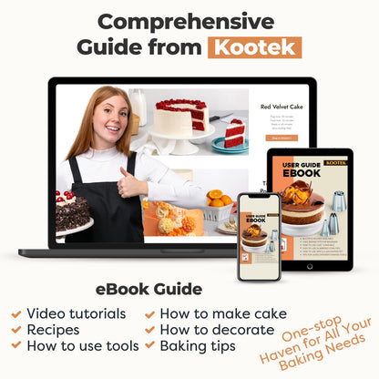 Kootek 71 Cake Decorating Kit Baking Supplies Tools for Beginners & Pros 🍁 All In One Marketplace Canada