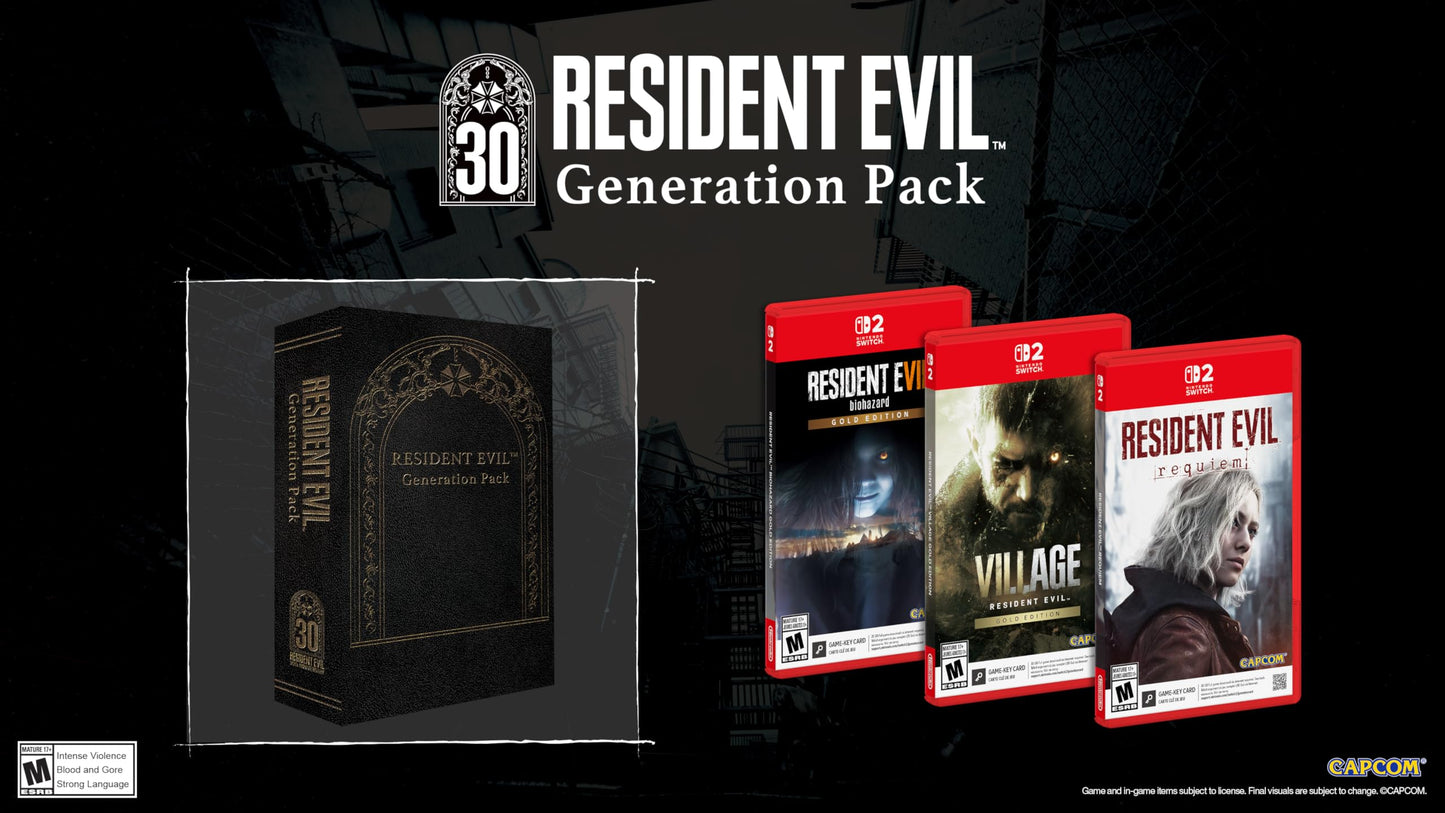 Resident Evil Generation Pack - Nintendo Switch 2 🍁 All In One Marketplace Canada