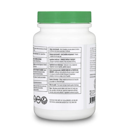 Organika Canadian-Made Marine Collagen Capsules - Salmon Collagen Peptides- Skin, Hair, and Nail Support - Premium Sourcing - 90 caps 🍁 All In One Marketplace Canada