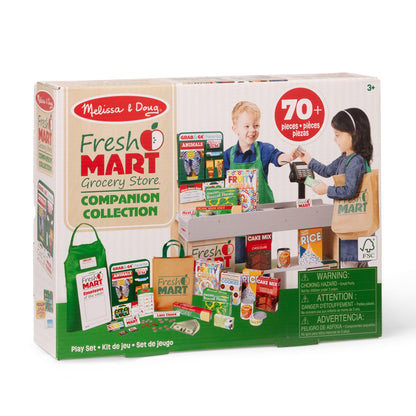 Melissa & Doug Fresh Mart Grocery Store Companion Pretend Play Food Set Melissa & Doug