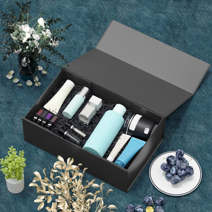 RYDDOY 9.5x6x3'' Gift Box, 5 Pack Black Gift Boxes with Lids for Presents 🍁 All In One Marketplace Canada