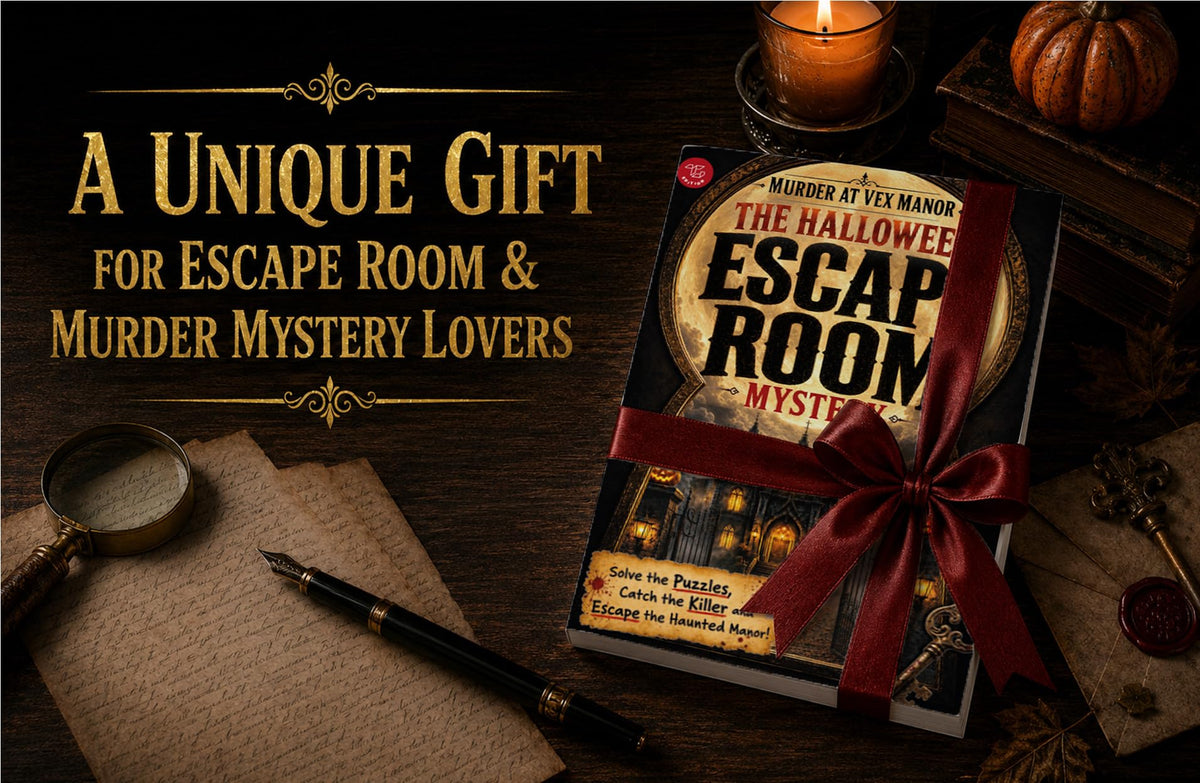 Murder at Vex Manor - The Halloween Escape Room Mystery: Solve the Puzzles, Catch the Killer and Escape the Haunted Manor!