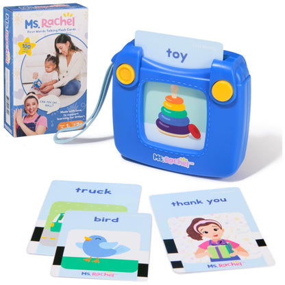 Ms. Rachel First Words Flash Cards, Electronic Card Reader, 100 Words 🍁 All In One Marketplace Canada