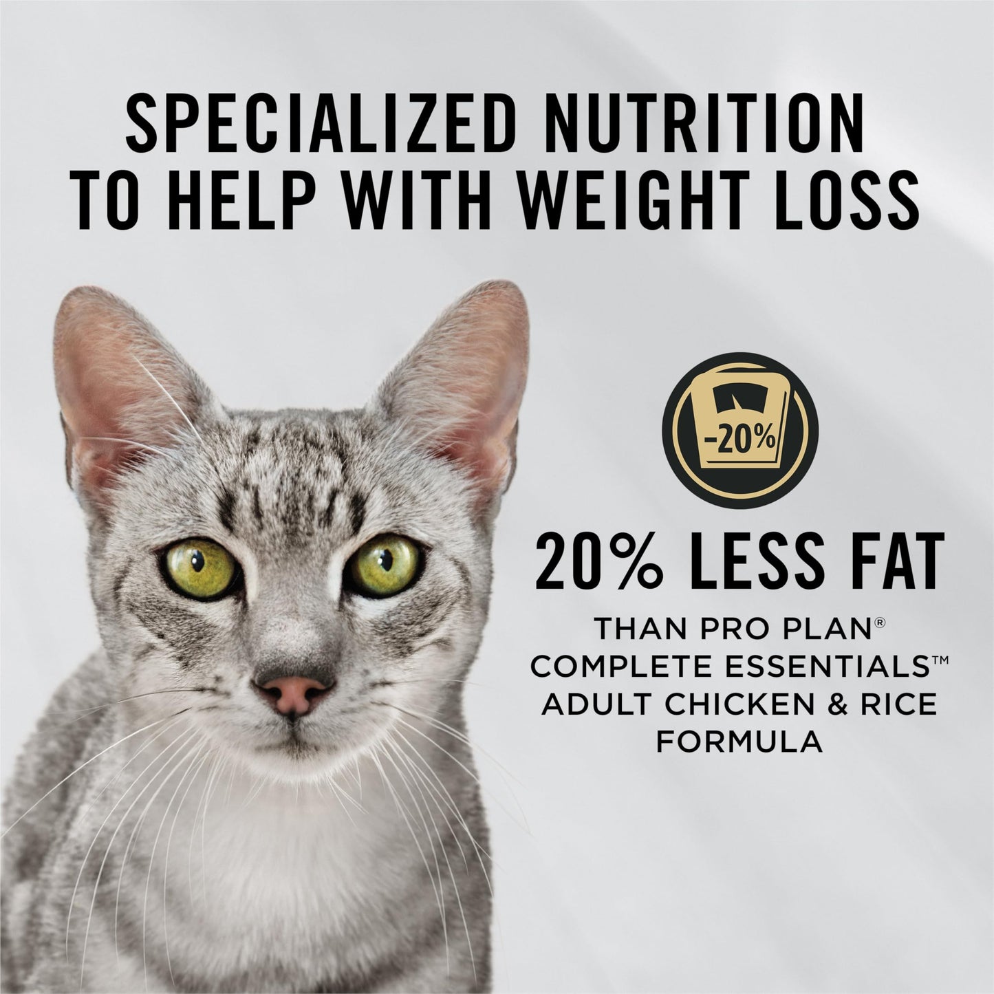 Pro Plan Dry Cat Food, Weight Management, Chicken & Rice 3.18kg 🍁 All In One Marketplace Canada