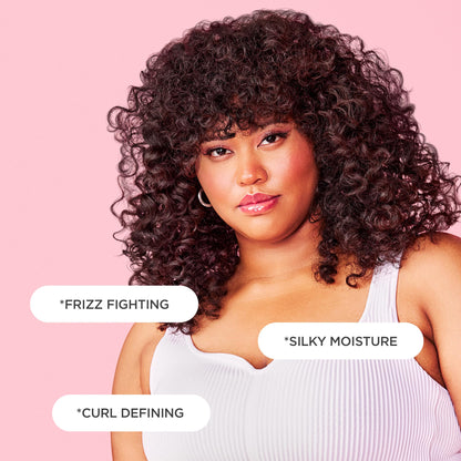Cake Beauty Curl Defining Cream, The Curl Friend - For Curly Hair | For Frizz Control | Moisturizes & Defines | With Avocado Oil | Soybean Oil & Shea | 6 Fl Oz / 177 mL 2 Pack 🍁 All In One Marketplace Canada