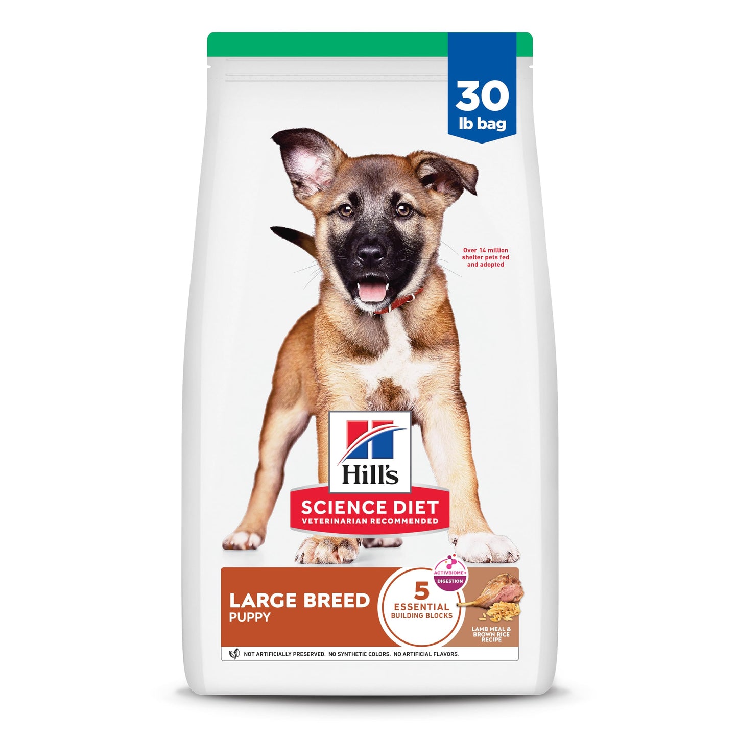 Hill's Science Diet Puppy Large Breed Lamb Meal & Brown Rice Recipe Dry Dog Food 13.6 kg Bag Hill's Science Diet
