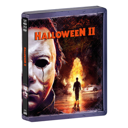 Halloween II (1981) - Limited Edition Steelbook 4K Ultra HD + Blu-ray + DVD