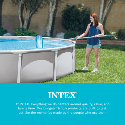 INTEX 28003E Deluxe Above Ground Pool Maintenance Kit for Minimum 800 GPH Flow Rates with Vacuum, 110" Pole, Wall Brush and 24' Hose 🍁 All In One Marketplace Canada