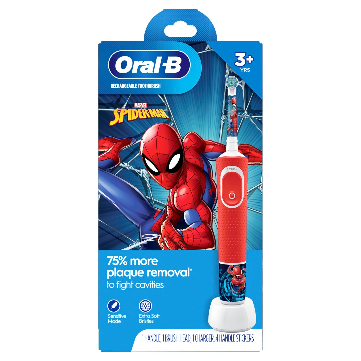 Oral-B Kids Electric Toothbrush featuring Marvel's Spiderman, for Kids 3+ 🍁 All In One Marketplace Canada
