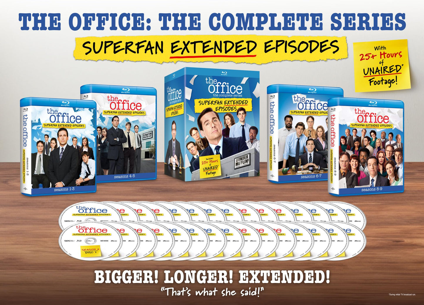 The Office: The Complete Series - Superfan Extended Episodes [Blu-ray]