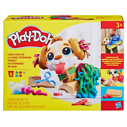 Play-Doh Care 'n Carry Vet Playset for Kids 3 Years and Up with Toy Dog, Storage, 10 Tools, and 5 Modeling Compound Colors, Non-Toxic 🍁 All In One Marketplace Canada