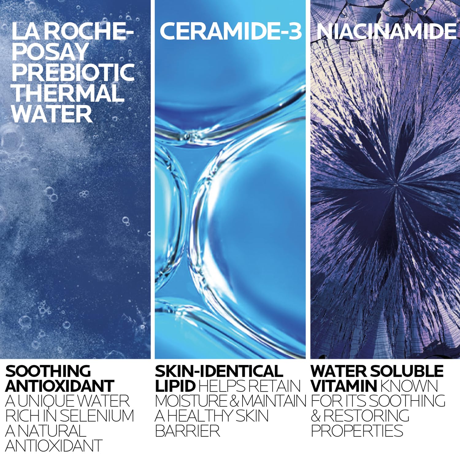 La Roche Posay Double Face Cleanser, Toleriane Hydrating Purifying Foaming Gel, Removes Makeup & Impurities, with Niacinamide & Amino Acids, Fragrance Free, Recommended by Dermatologists, 400ml La Roche-Posay