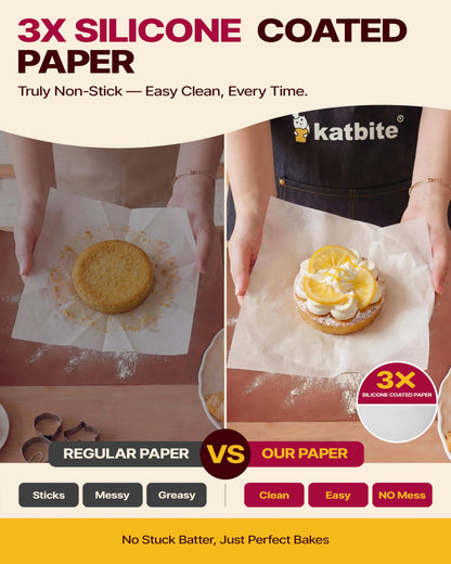 Katbite Tulip Cupcake Liners 200PCS, Muffin Baking Cupcake Liners Holders, Baking Cups, Cupcake Wrapper for Party, Wedding, Birthday, Christmas Cupcake Liners 🍁 All In One Marketplace Canada
