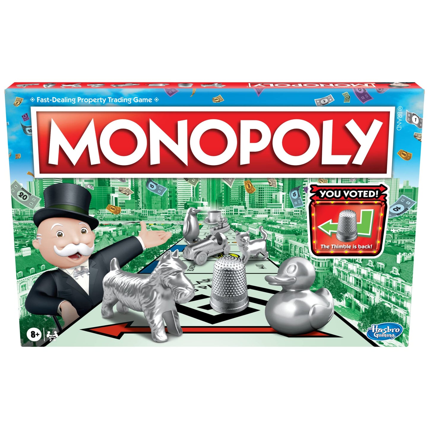 Monopoly Game, Family Board Games for 2 to 6 Players & Kids Ages 8 and Up, Includes 8 Tokens (Token Vote Edition) 🍁 All In One Marketplace Canada