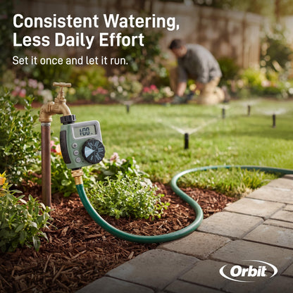Orbit 62056 One Outlet Single-Dial Hose Faucet Timer Orbit