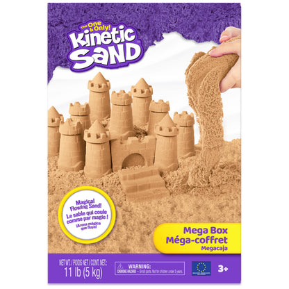 Kinetic Sand 11lb Brown Sand Amazon Exclusive, Sensory Toys, Ages 3+