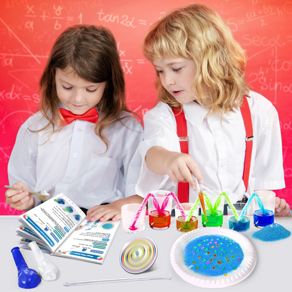 UNGLINGA 40+ Experiments Science Kit for Kids Chemistry Set S.T.E.M Toy 🍁 All In One Marketplace Canada