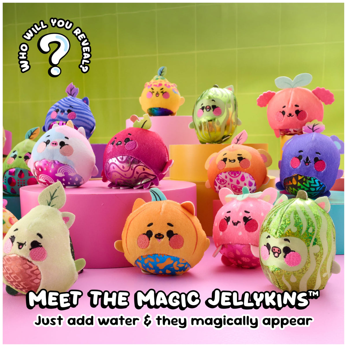 Magic Jellykins Water-Activated 3-Inch Surprise Toys 2-Pack