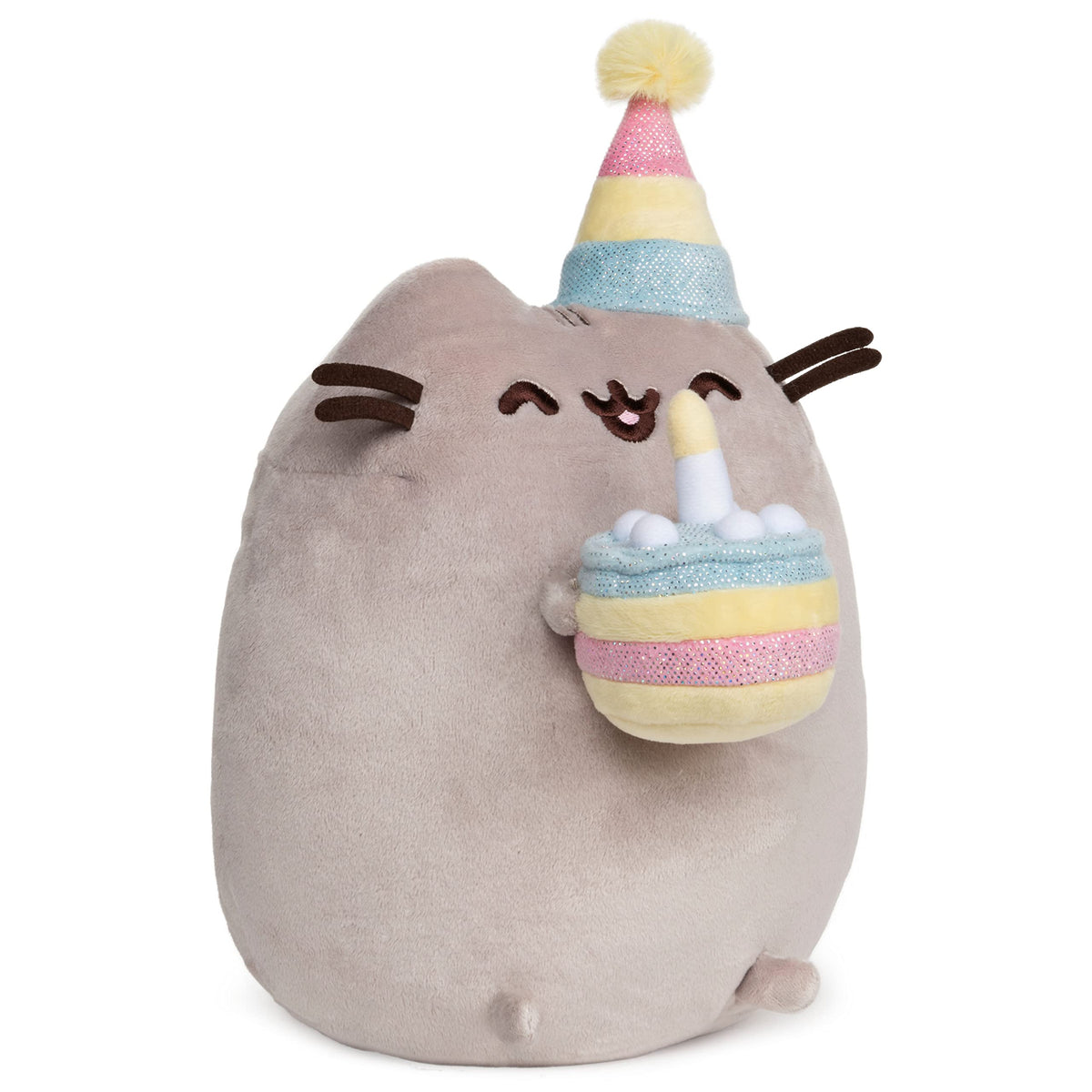 GUND Pusheen Birthday Cake Snackable 9.5-Inch Plush Toy for Ages 8+ 🍁 All In One Marketplace Canada