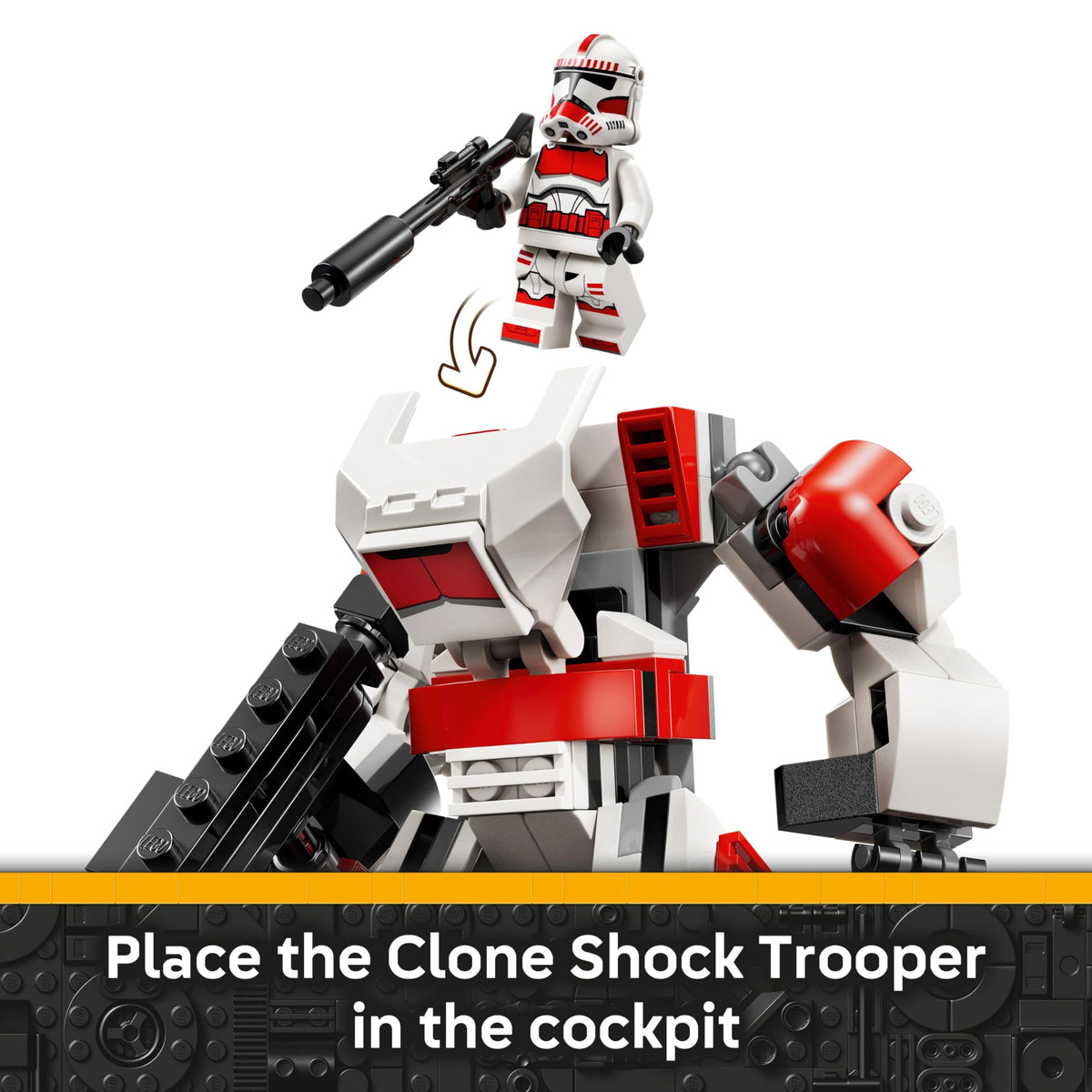 LEGO Star Wars Clone Shock Trooper Mech 75448