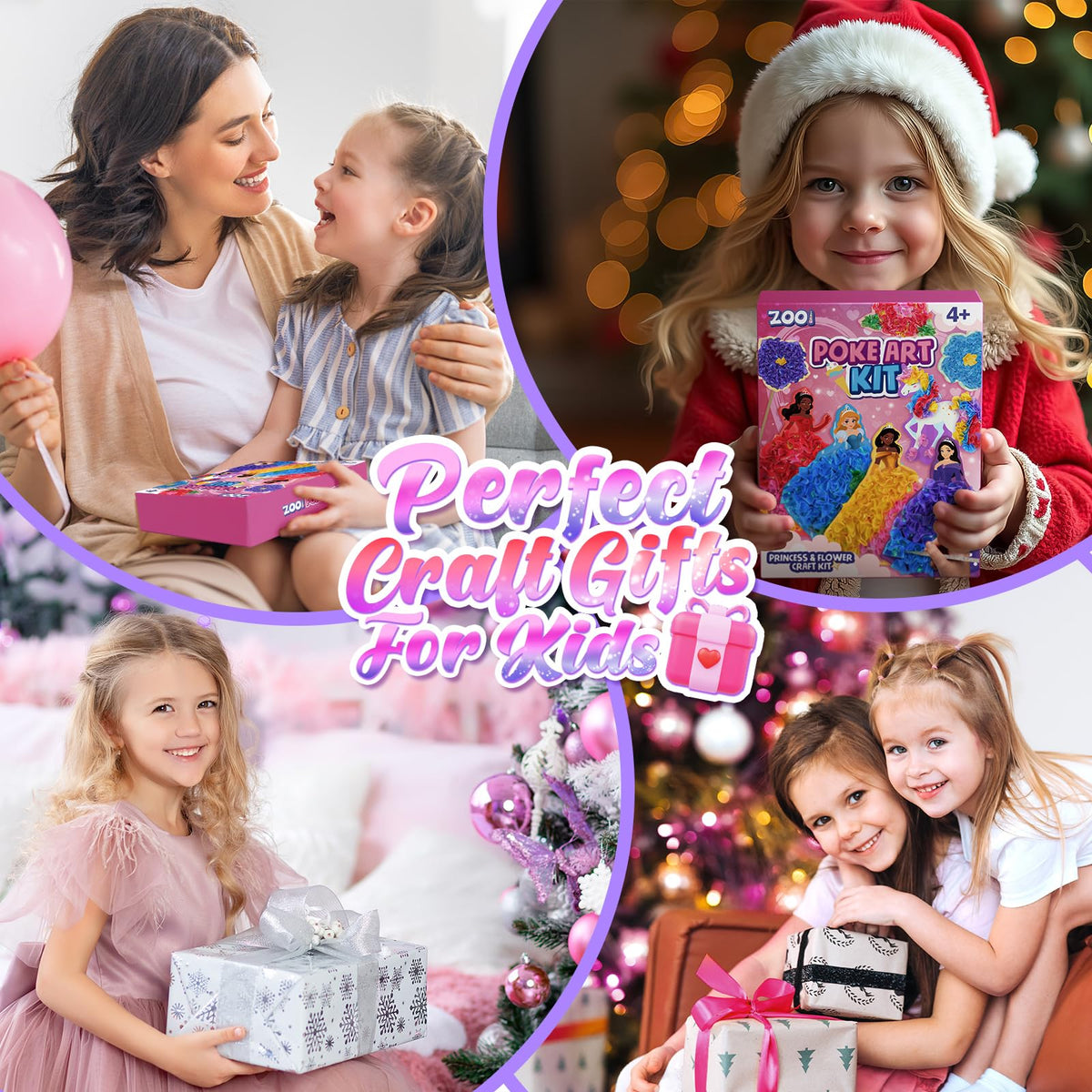 Poke Art Kits, Arts and Crafts for Kids Age 6-8 Girls, Kids Art Supplies 🍁 All In One Marketplace Canada