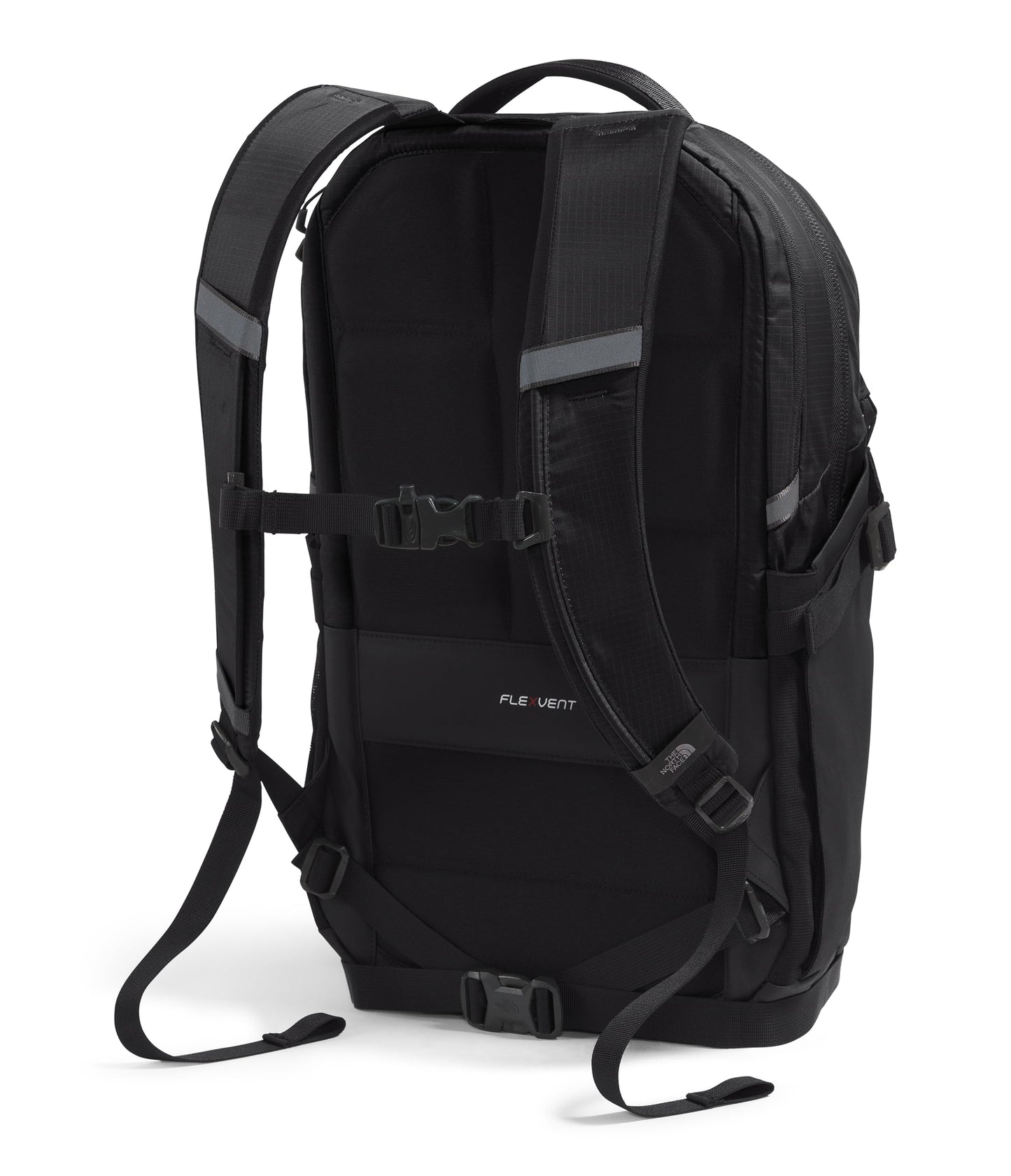 THE NORTH FACE Recon Everyday Laptop Backpack | Water Repellent Finish, 16" Laptop Sleeve, 2 Water Bottle Pockets, TNF Black/TNF Black-NPF, One Size