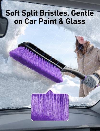 AstroAI 27" 2-in-1 Detachable Snow Brush & Ice Scrapers for Car Windshield 🍁 All In One Marketplace Canada