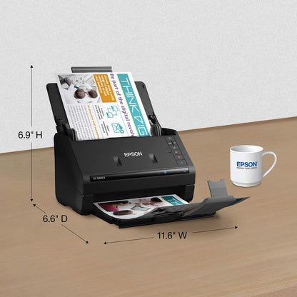 Epson Workforce ES-500W II Wireless Color Duplex Desktop Document Scanner