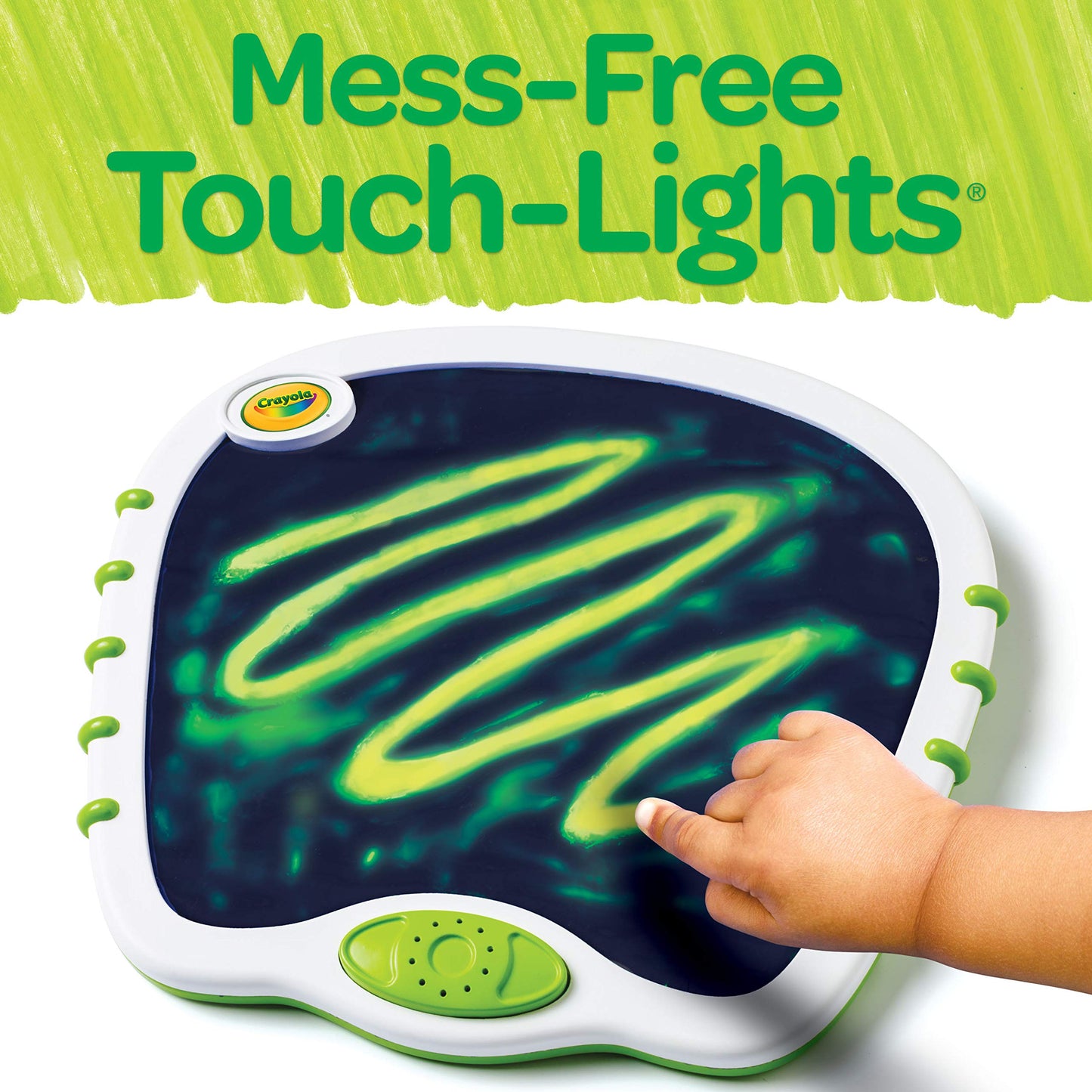 Crayola Toddler Touch Lights, Musical Sensory Toys for Toddlers, Learning Gifts, Light Up Drawing Pad, Mess Free Painting, Travel Activity, 2+ - Available at All In One Marketplace Canada