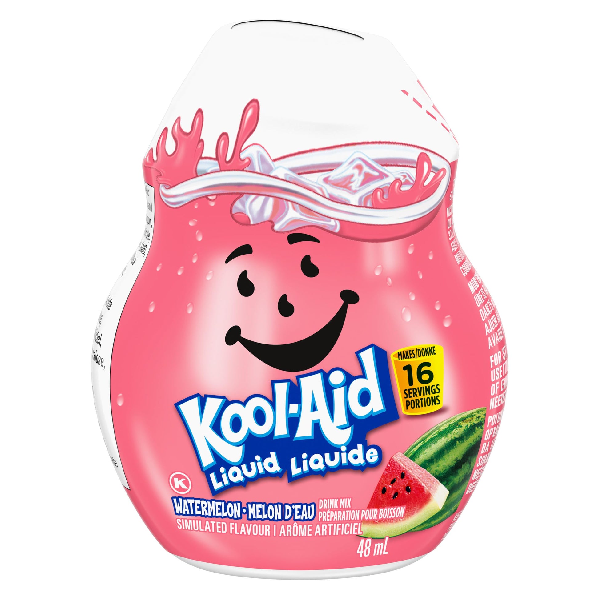 Kool-Aid Watermelon Liquid Drink Mix, 48 mL Bottle (Pack of 12) Kool-Aid